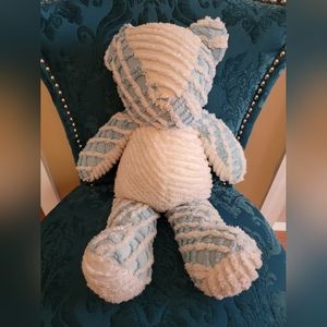 Vintage chenille teddy bear